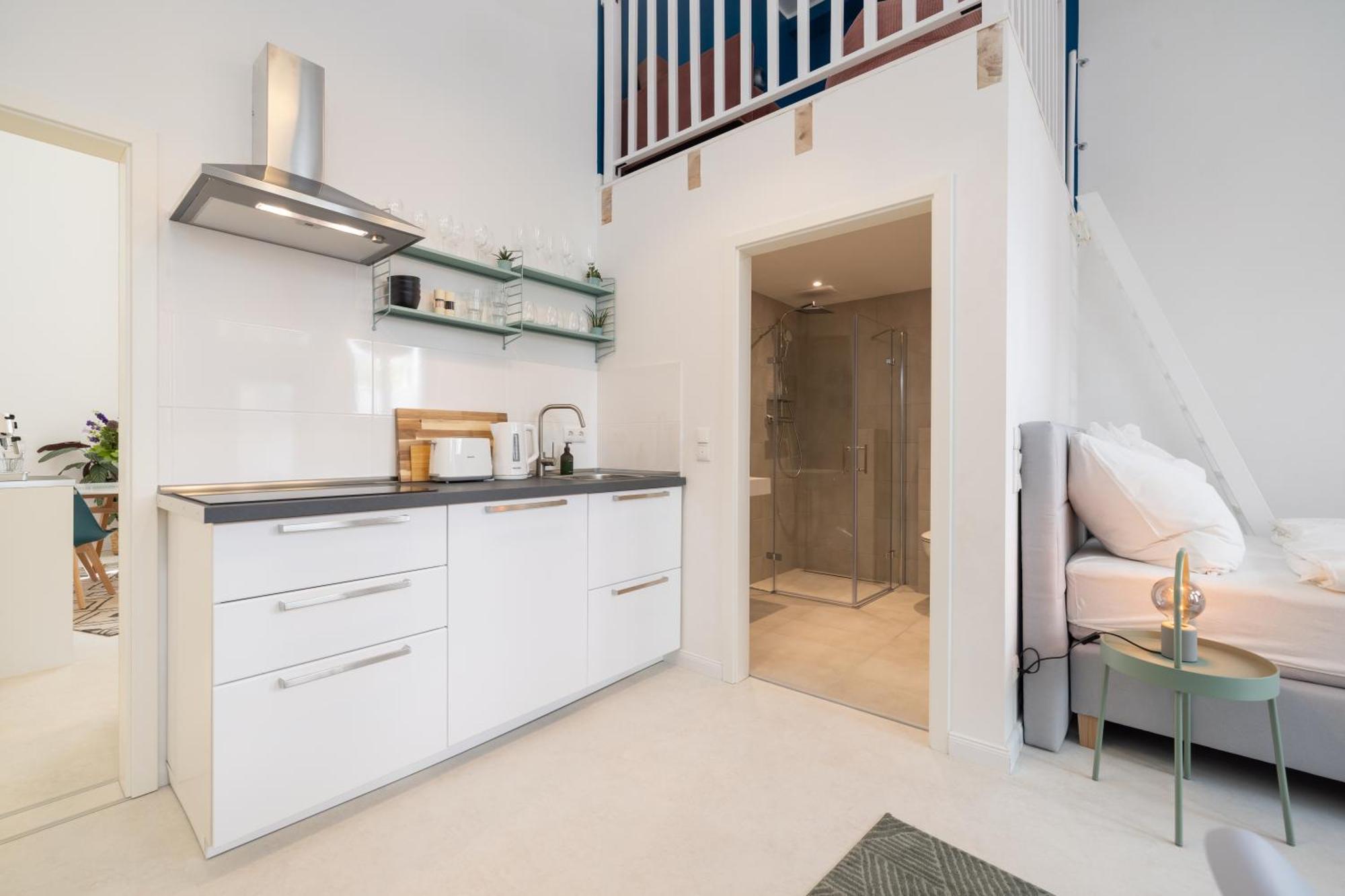 Great 2-Room Loft With 2 Bathrooms And 2 Kitchen Berlin Exterior photo