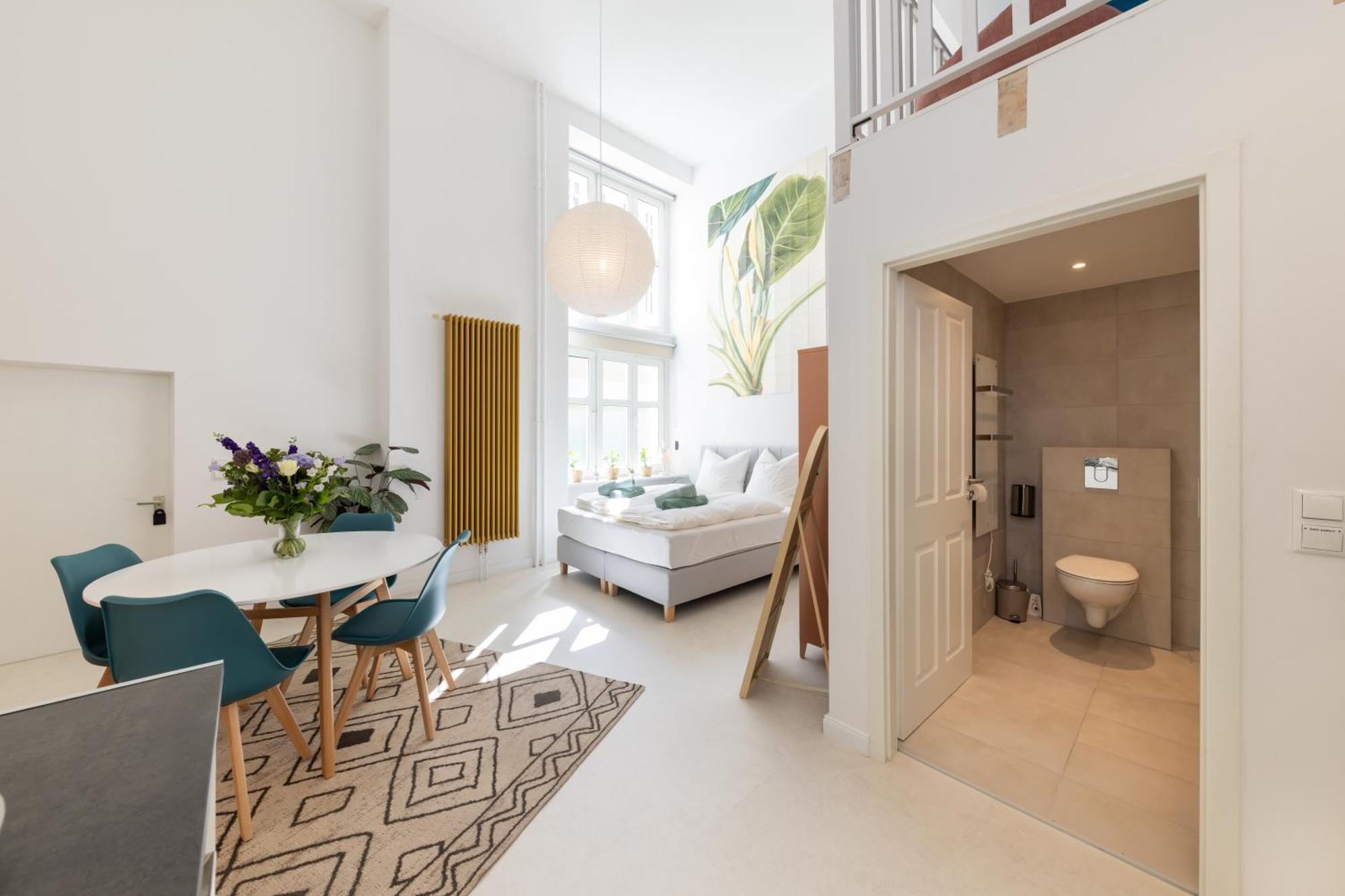 Great 2-Room Loft With 2 Bathrooms And 2 Kitchen Berlin Exterior photo