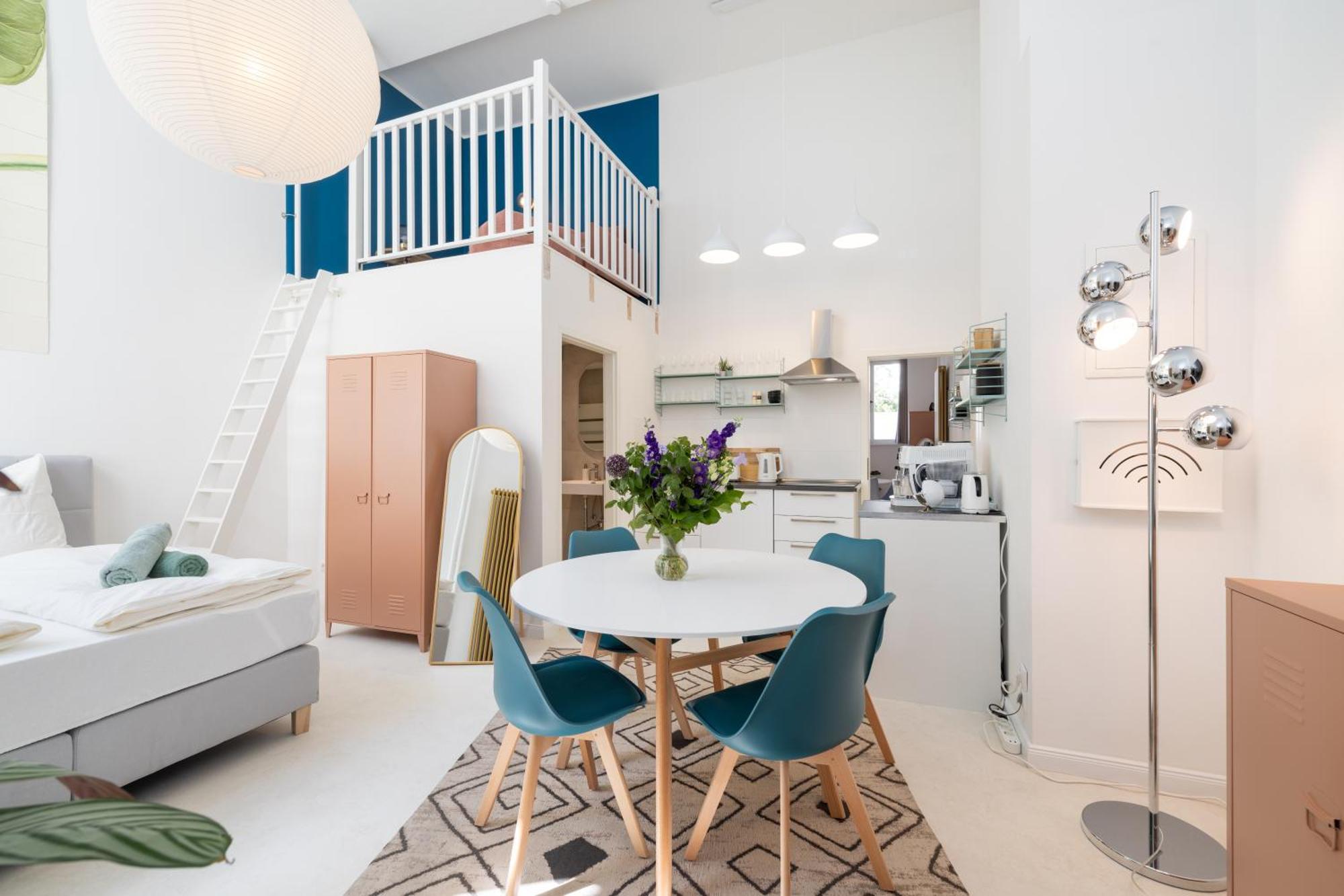 Great 2-Room Loft With 2 Bathrooms And 2 Kitchen Berlin Exterior photo